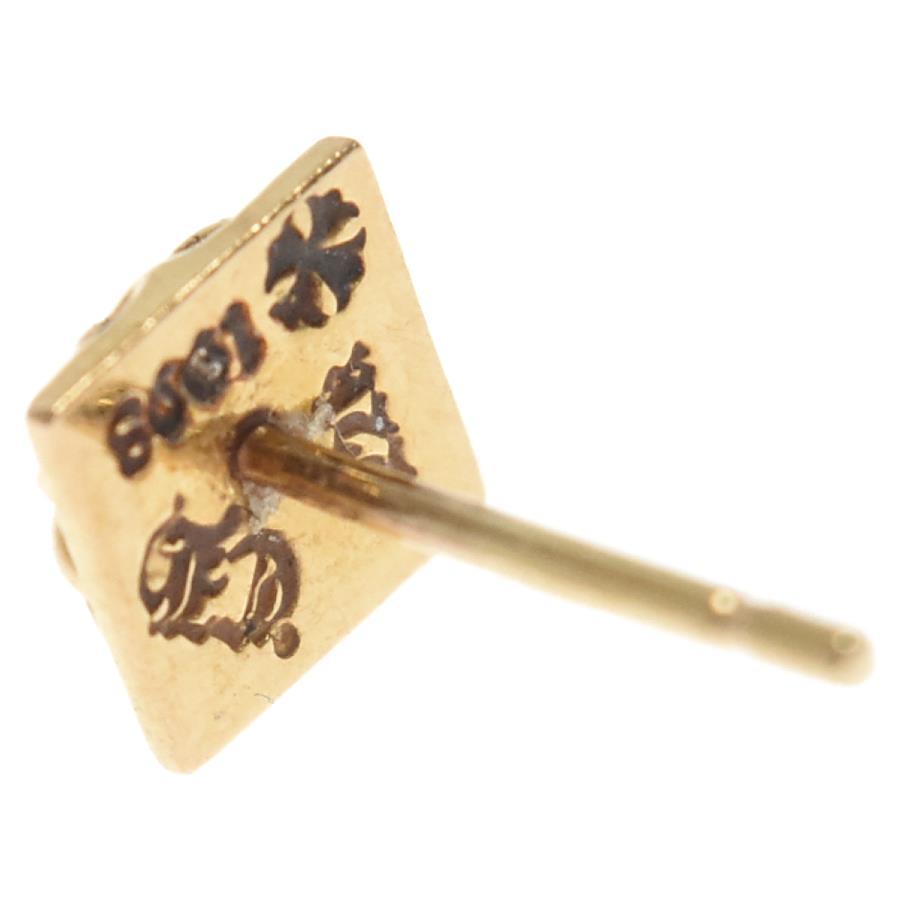 Buy CHROME HEARTS 22K STUD PYRAMID PLS DIA/22K Pyramid Stud 1