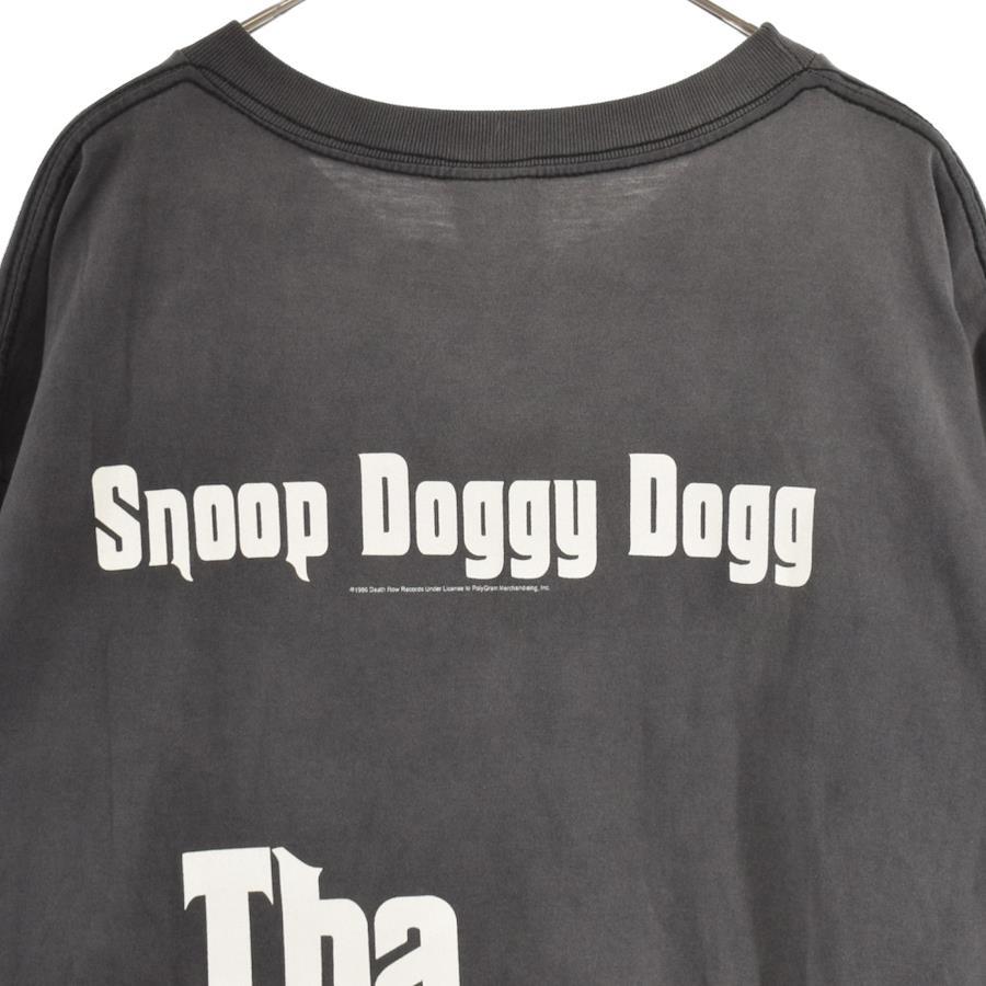 Vintage 90s Snoop Doggy Dogg Tha Doggfather Snoop Dogg T-shirt black XL gray