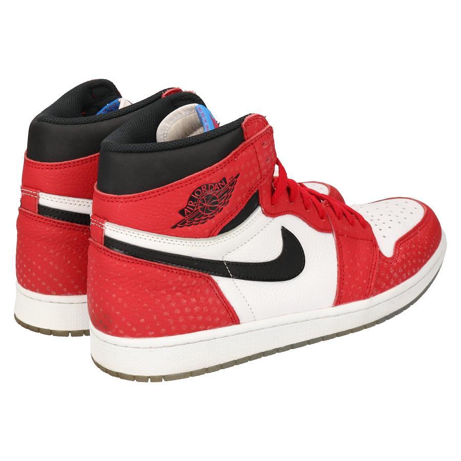 Nike AIR JORDAN 1 RETRO HIGH OG ORIGIN STORY Air Jordan 1 Origin Story High  Cut Sneaker Red/White US11/29cm 555088-602 29.0cm Red/White