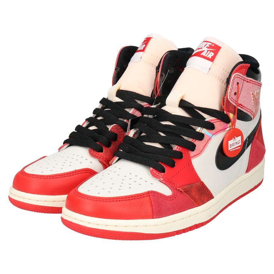 Nike SPIDER-MAN SPIDER-VERSE AIR JORDAN 1 RETRO HIGH OG SP Spider-Man  Spider-Verse Air Jordan 1 Retro High Cut Sneakers DV1748-601 25.0cm  Red/White