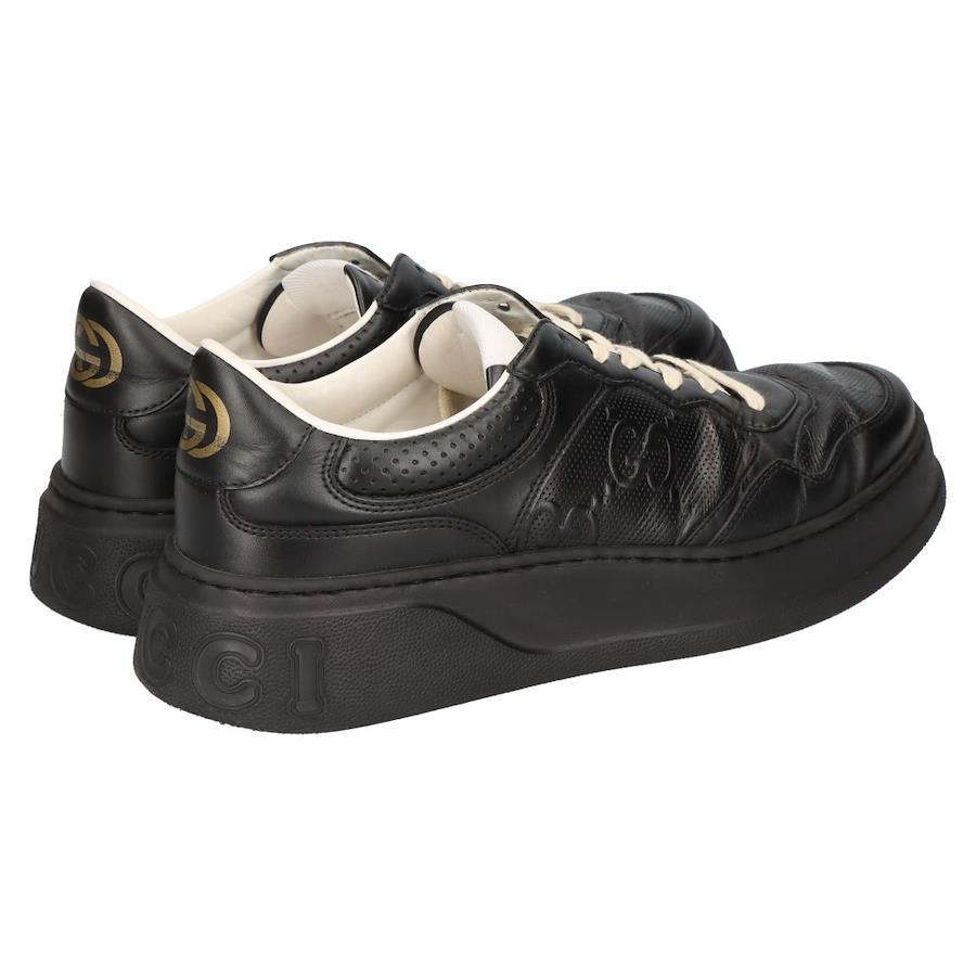 Buy Gucci GG Sneakers GG embossed low-cut sneakers black 669582 9