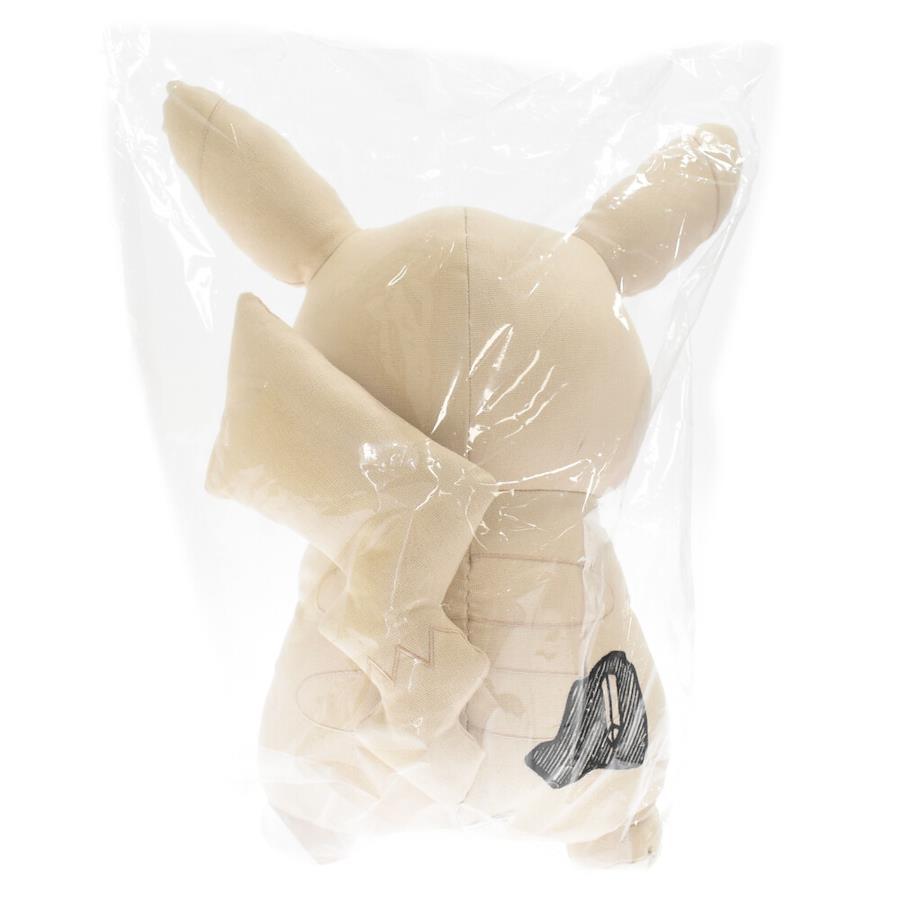 Daniel Arsham x POKEMON x P-ROOM THE WORLD PLUSH Oatmeal Pokemon Pikachu  Plush Doll Beige H50 x W40 x D24 Beige