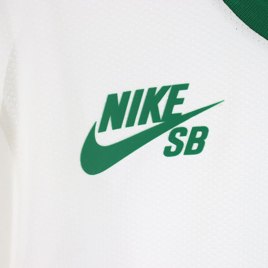 NIKE SB ナイキエスビー 21SS×PARRA FEDERATION KIT T-SH パラ ブラジル 半袖リンガー Tシャツ カットソー ホワイト CT6087‐100