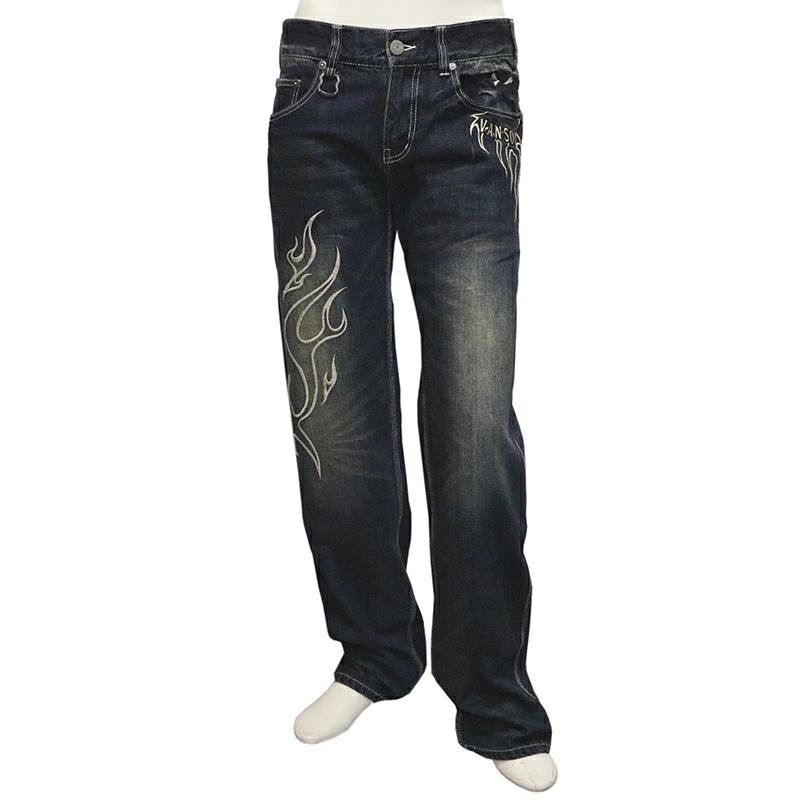 Buy VANSON Cross Skull Denim Pants (SP-B-32) Vanson Denim Jeans