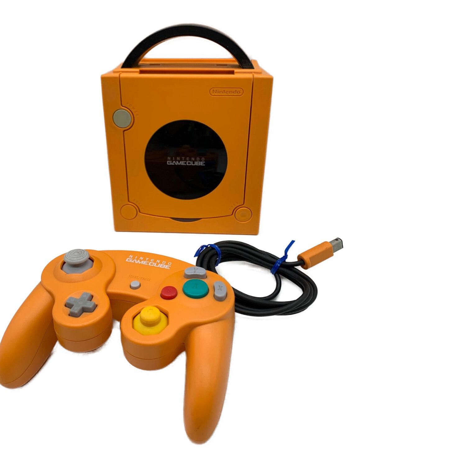 Console Nintendo GameCube Orange Authentique - Pack Complet 