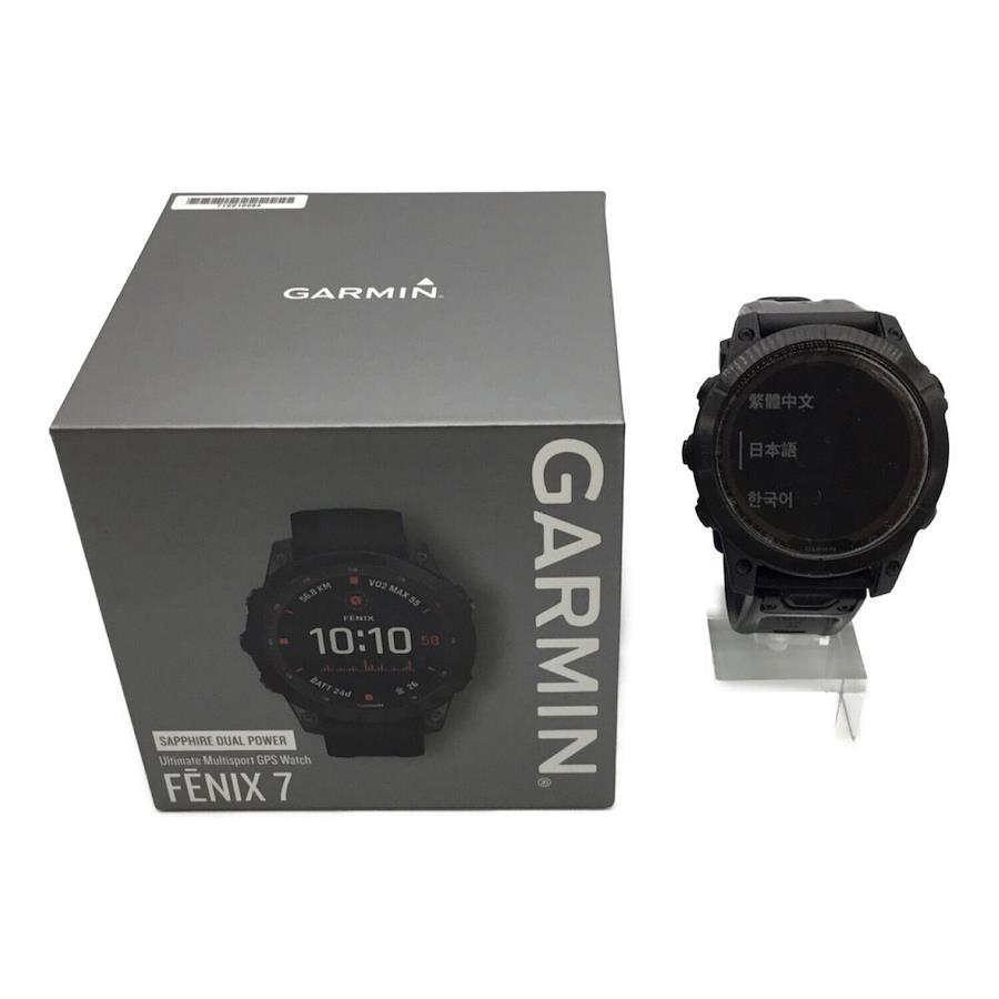 Buy GARMIN (Garmin) multi-sport GPS watch solar charging FENIX7