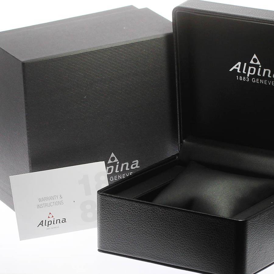 アルピナ Alpina AL-525LBN4V6B シーストロング ダイバー 自動巻き メンズ 未使用品 箱・保証書付き_684355