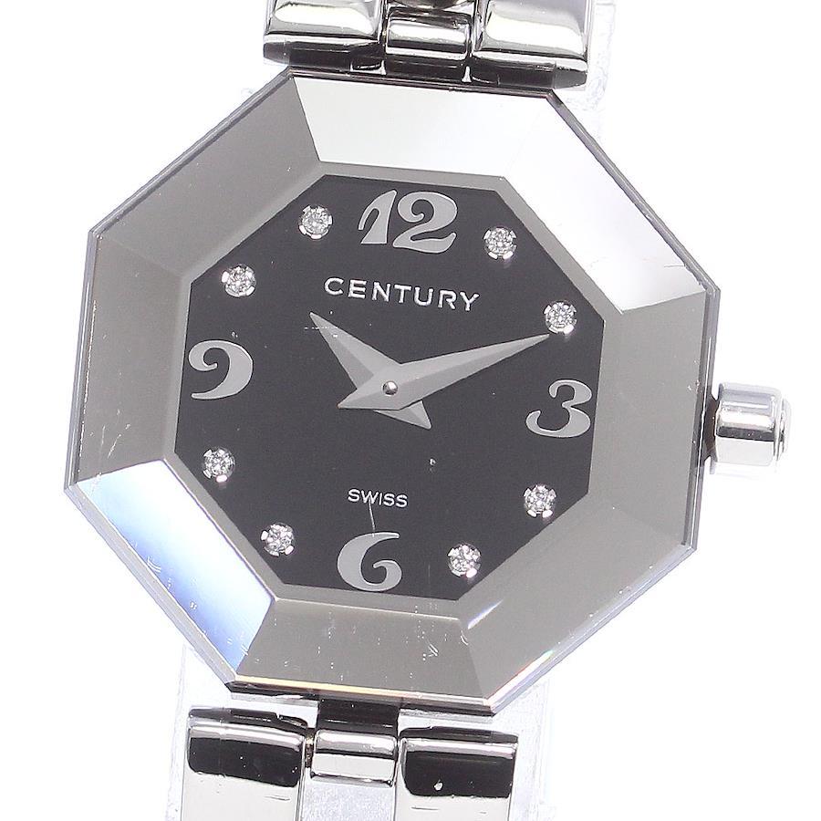 CENTURY Century Time Gem 6P Diamond Quartz Ladies 739619