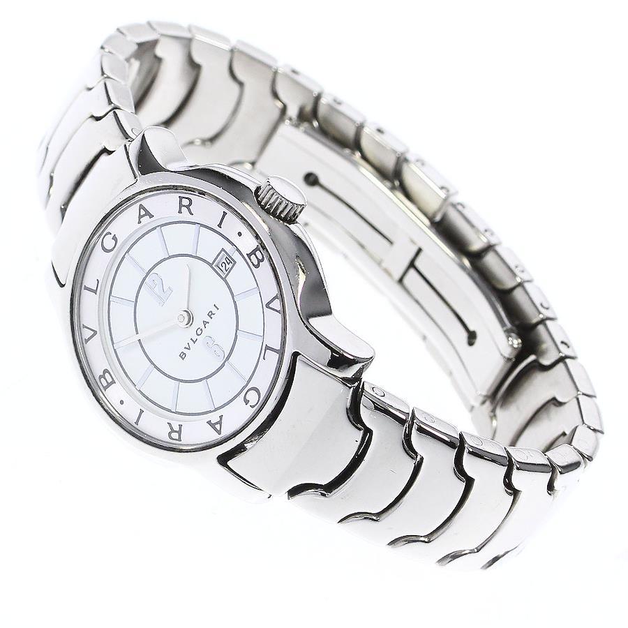 内部点検済】ブルガリメンズ 腕時計 ソロテンポ ST35S ステンレス - メンズ