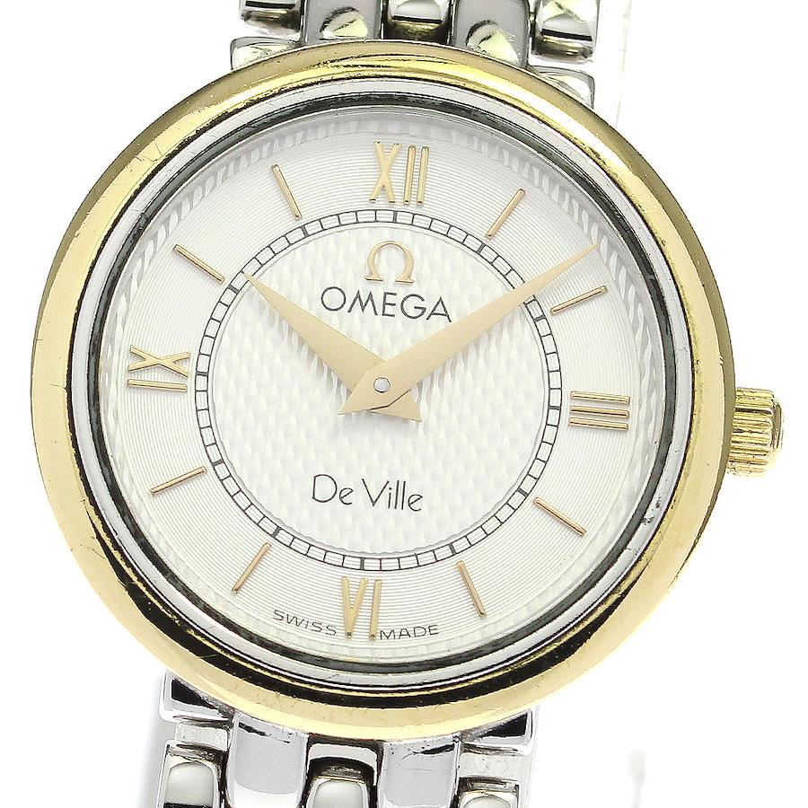 OMEGA オメガ デビル プレステージ レディースクォーツ腕時計レディース