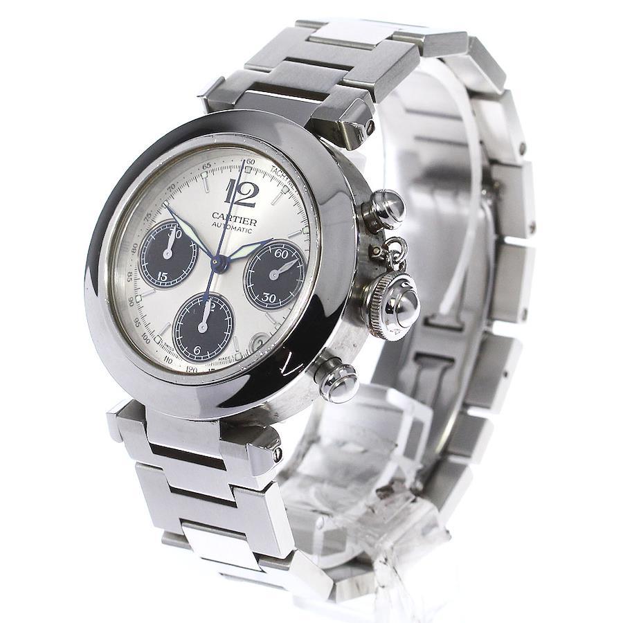 カルティエ パシャC クロノグラフ 腕時計 ウォッチ 腕時計 - 時計