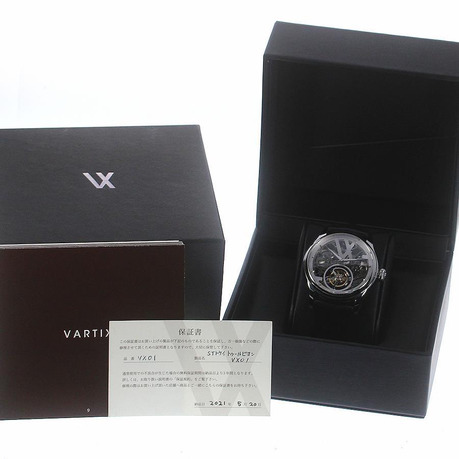 ヴァティックス VARTIX VX01 デジール トゥールビヨン 手巻き メンズ 美品 箱・保証書付き_774054