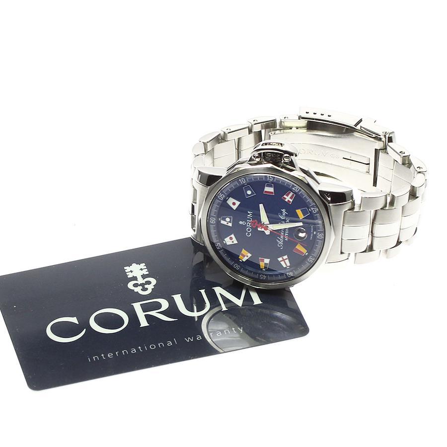 コルム CORUM 01.0003 アドミラルズ カップ トロフィー41 デイト 自動