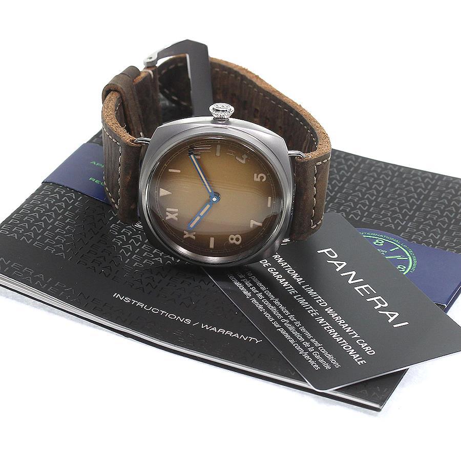 パネライ PANERAI PAM00931 ラジオミール カリフォルニア 手巻き メンズ 良品 保証書付き_775803