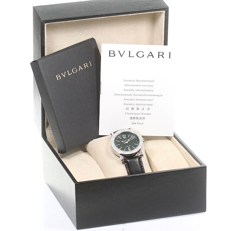 レア 良品 BVLGARI ブルガリ BB33SL ピンク メンズ - 時計