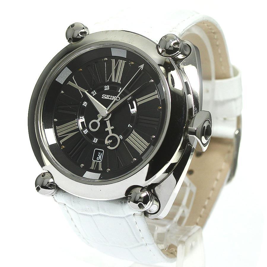 セイコー SEIKO ガランテ SBLM003 ブラック文字盤  腕時計 メンズ