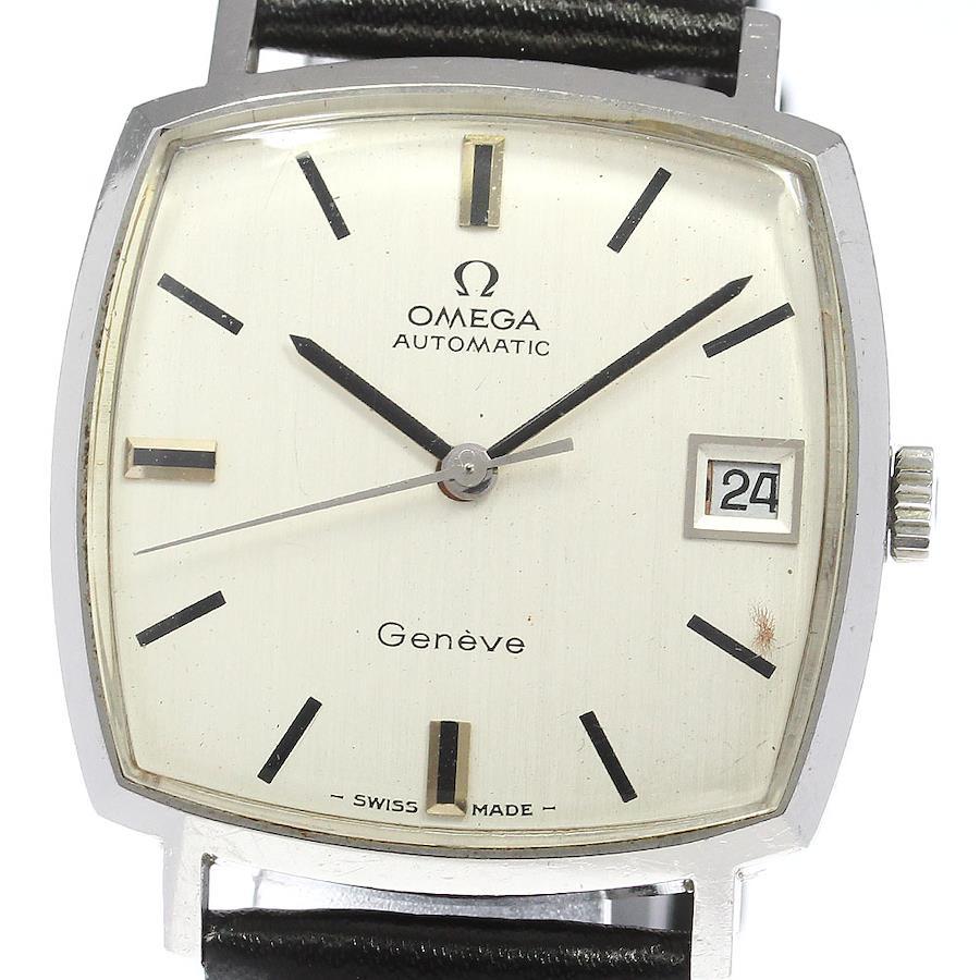 オメガ OMEGA Ref.162.010 ジュネーブ スクエア Cal.565 デイト 自動巻き メンズ _785309