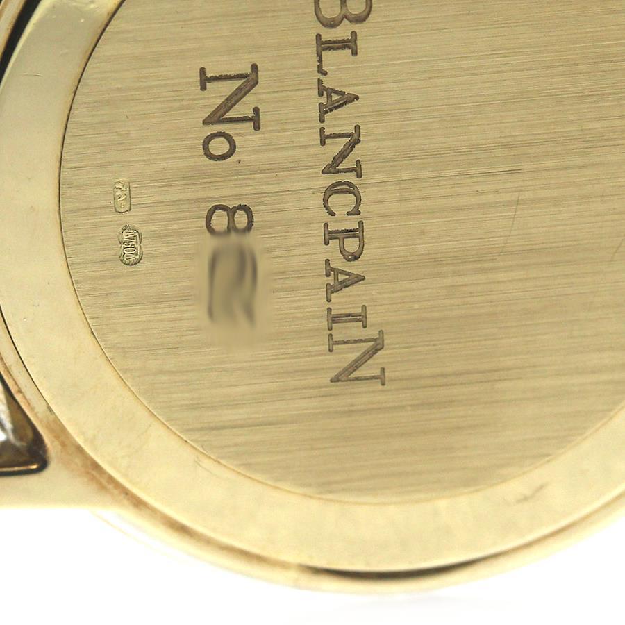 ブランパン Blancpain ヴィルレ K18YG デイト 自動巻き メンズ 良品 _791160