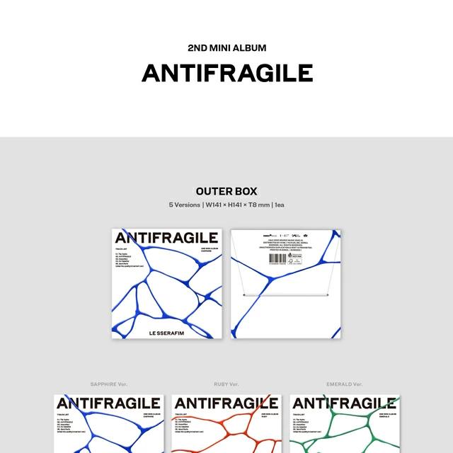 2nd Mini Album ANTIFRAGILE ( COMPACT Ver. ) ピンクダイヤモンド LE