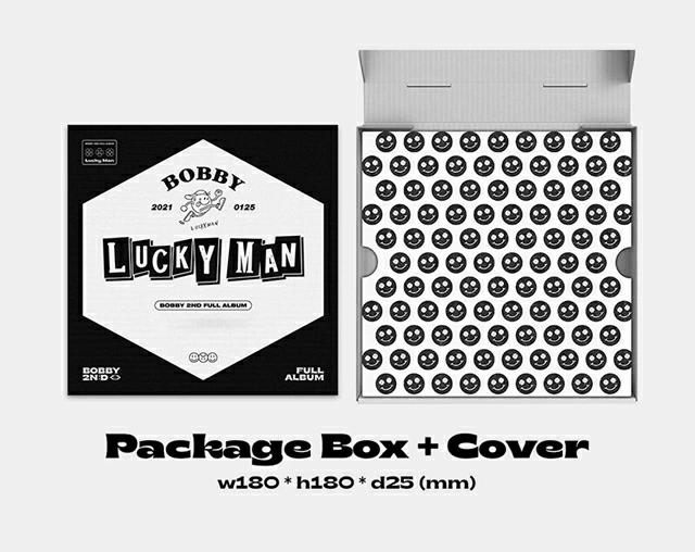 Lucky Man BOBBY Vol.2 A Ver. BOBBY from iKON バビー フロム アイコン ラッキーマン ラッキー・マン  アルバム バビ キムジウォン