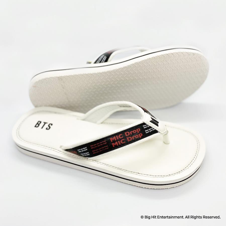 Bts flip flops hot sale