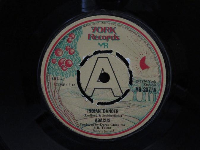 7inch★Abacus★Indian Dancer UK York Original