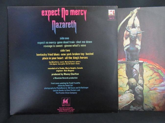 NAZARETH★Expect No Mercy UK Mountain Original