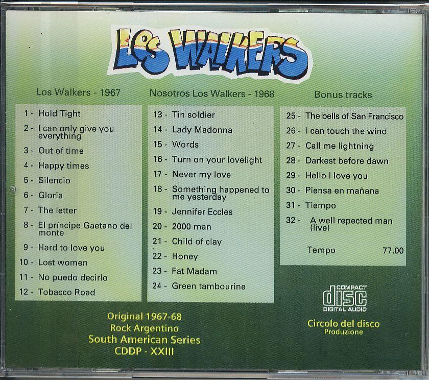 Buy [New CD] LOS WALKERS / Los Walkers + Nosotros Los Walkers from Japan -  Buy authentic Plus exclusive items from Japan | ZenPlus