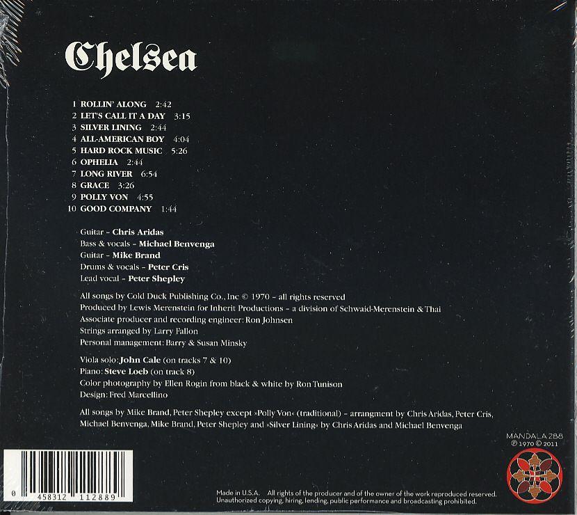 [New CD] Chelsea feat. Peter Criss from KISS / Chelsea