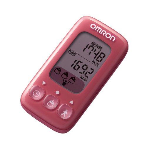 OMRON Activity Meter Calorie Scan WellnessLink Framboise HJA-311