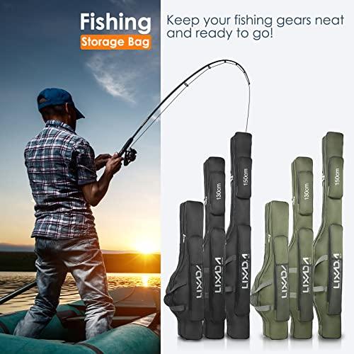 Buy [Lixada] Fishing Rod Case Fishing Bag Fishing Bag Portable Fishing Rod  Fishing Rod Tool Storage Bag Rod Case Tackle Bag 100/130/150cm from Japan -  Buy authentic Plus exclusive items from Japan