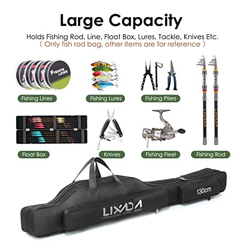 Buy [Lixada] Fishing Rod Case Fishing Bag Fishing Bag Portable Fishing Rod  Fishing Rod Tool Storage Bag Rod Case Tackle Bag 100/130/150cm from Japan - Buy  authentic Plus exclusive items from Japan