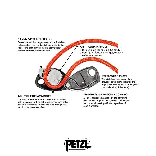 PETZL(ペツル) グリグリ＋ D13A オレンジ - 日本の商品を世界中にお