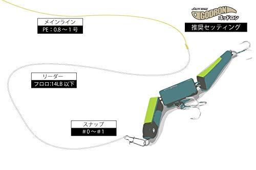 アブガルシア(Abu Garcia) シーバスルアー ソルティーステージ ゴッドロン チャートリュースバックパール  SSGDRN100MM7.7G-CHPW