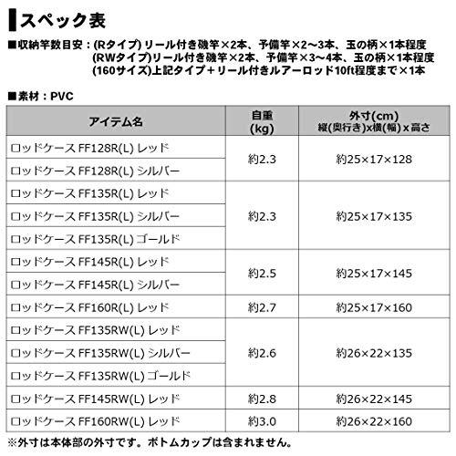 Buy DAIWA Rod Case Rod Case FF 160RW(L) Red from Japan - Buy