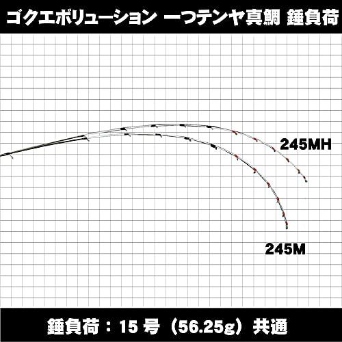 ゴクスペ(Gokuspe) Gokuevolution(ゴクエボリューション) 一つテンヤ真鯛 245M