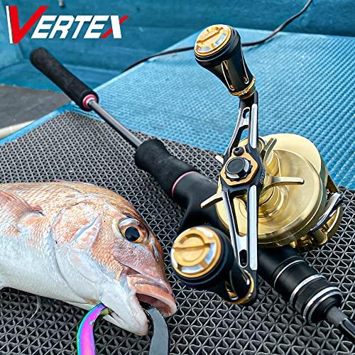 [DRESS] Custom Handle for Shimano Bait Reel Vertex 130mm for Left and Right  Pink Fishing Reel Custom Parts Handle Lightweight and Sturdy