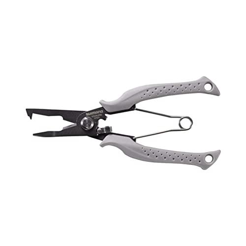 Buy SHIMANO Fishing Scissor Knife Power Pliers CT-561P Light Gray
