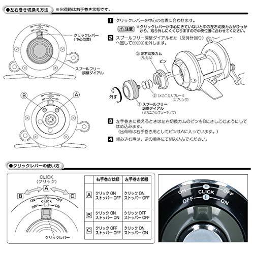 ダイワ(DAIWA) 両軸リール 22 コロネットII ブルー(2022モデル)