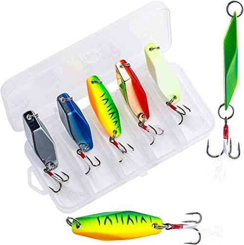 Buy Goture Metal Spoon Lure Lure Set 5 Colors 7g Luminous Trout Trout Fish  Rainbow Trout Tube Fishing Mountain Stream Fishing Freshwater Fishing Sea  Fishing from Japan - Buy authentic Plus exclusive