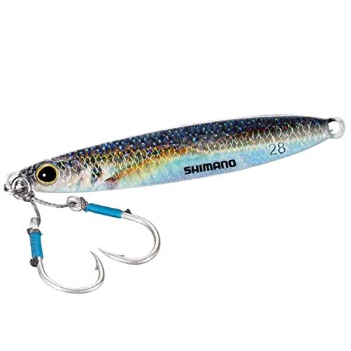 Buy SHIMANO Colt Sniper Blue Mono Catcher 28g JW-228S 012 STR Glow Horse  Mackerel from Japan - Buy authentic Plus exclusive items from Japan