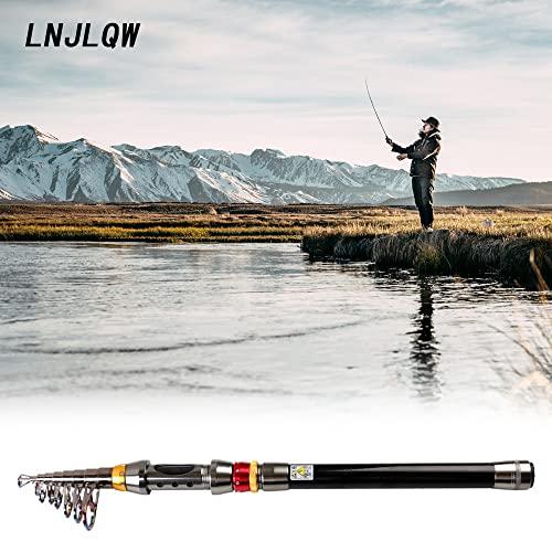 Buy LNJLQW Throwing Rod Fishing Rod Set Spinning Rod for Beginners