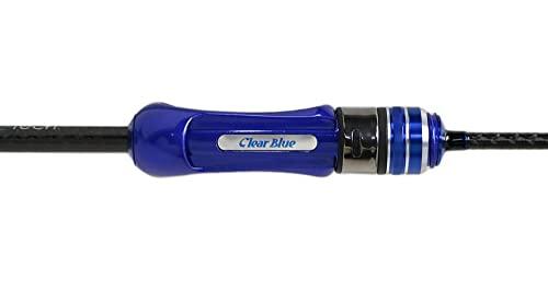 Clear Blue Aging Rod Crystar 56 FinderXtech (Spinning/2 Piece