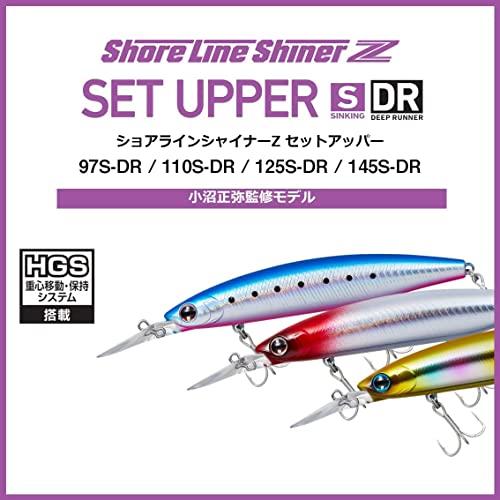 DAIWA Blue Fish Lure Shoreline Shiner Z Set Upper 125SDR Clear Adele  Keimura Shirasu