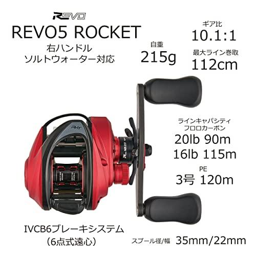 2023?新作 - レボ5 アブガルシア REVO5ROCKET - ROCKET (レボ5ロケット