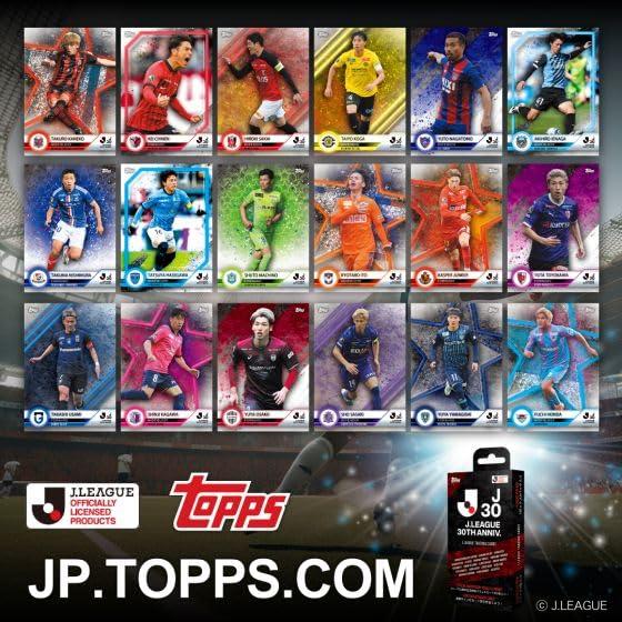 Topps J-League 30th Anniversary Special Trading Card J-League 30th  Anniversary Special Card BOX