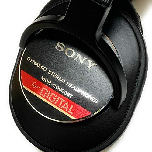 SONY wired closed studio monitor headphones black MDR