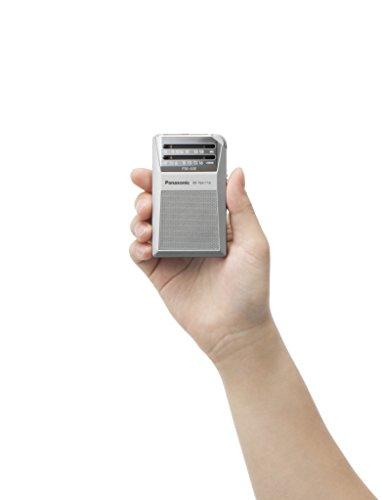 Panasonic FM/AM 2 band commuter radio silver RF-NA17A-S