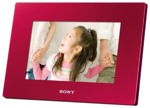 Sony SONY Digital Photo Frame S-Frame DR720 7.0 Internal Memory 2GB Red  DPF-D720/R