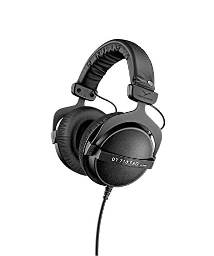 ベイヤーダイナミック beyerdynamic DT 770 PRO 32オーム オーバーイヤー スタジオヘッドホン ブラック  密閉型デザイン、スタジオや、タブレットやスマートフォンなどのモバイル端末でプロフェッショナルなサウンドに適した有